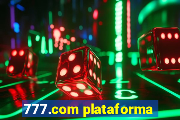 777.com plataforma